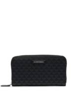 Emporio Armani Portemonnaie mit Logo-Print - Schwarz