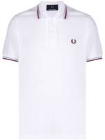 FRED PERRY Poloshirt mit Logo - Weiß