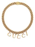 Gucci Halskette mit Logo - Gold