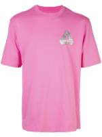 Palace T-Shirt mit Logo - Rosa