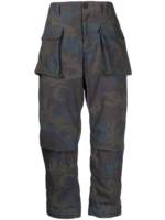 The Power for the People Cargohose mit Camouflage-Print - Mehrfarbig