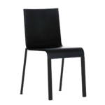 Vitra - .03 Stuhl stapelbar, schwarz / basic dark