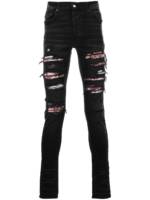 AMIRI Skinny-Jeans im Distressed-Look - Schwarz