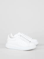 Alexander McQueen - Sneaker mit breiter Gummisohle Weiß