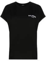 Balmain T-Shirt mit Logo - Schwarz