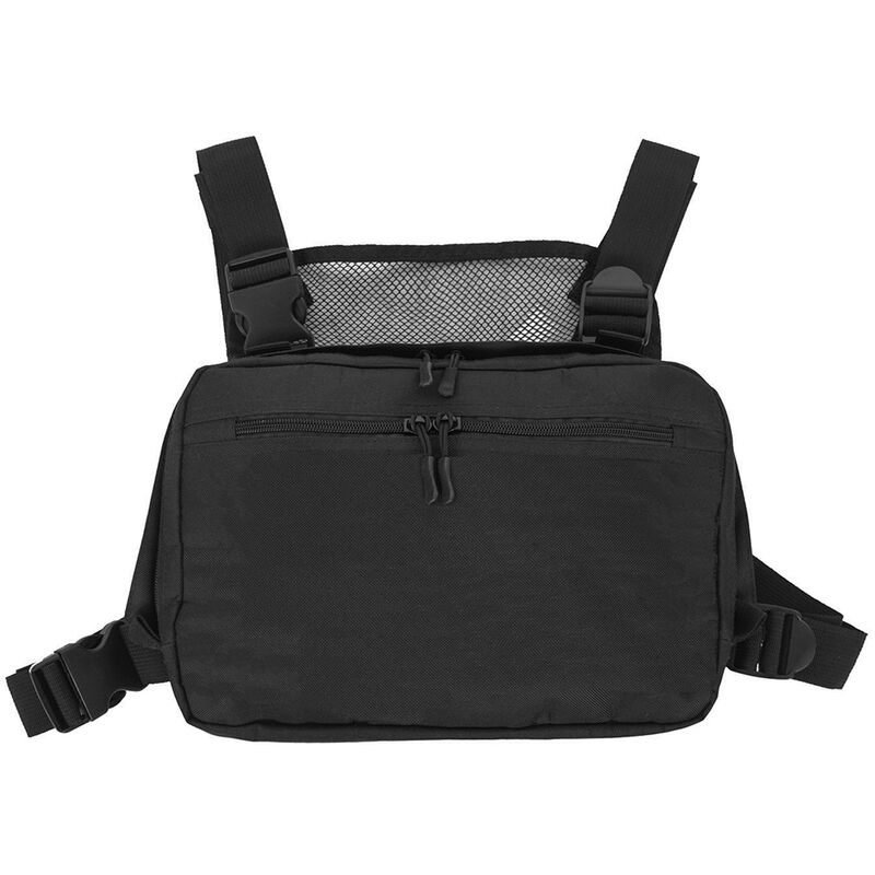 Herren Outdoor Tactical Adjustable Chest Rig Schultertasche Front Bag Pack,Stil 1