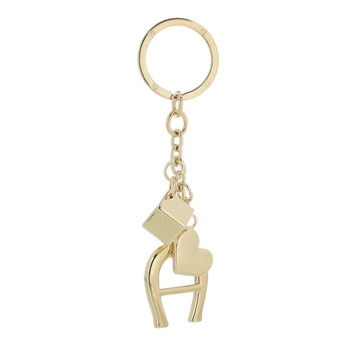 Schlüsselanhänger Keyrings metal charms pendant gold