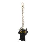 Schlüsselanhänger Pendant - Cat black