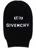 Givenchy Gestrickte Intarsien-Mütze - Schwarz