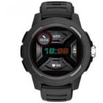 Herren-Smartwatch, professionelle Sport-Smart-Outdoor-Laufuhr, Smartwatch und Fitness-Tracker - Schwarz