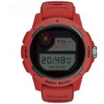 Smartwatch für Herren, professionelle Sportuhr, intelligente Outdoor-Laufuhr, Smartwatch und Fitness-Tracker - Rot
