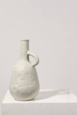 Vase Mit Strukturiertem Keramikgriff - White - One Size, White