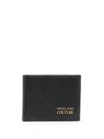 Versace Jeans Couture Portemonnaie mit Logo-Schild - Schwarz