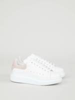Alexander McQueen - Sneaker mit breiter Gummisohle Weiß/Rosé