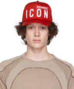 Dsquared2 Red Be Icon Cap