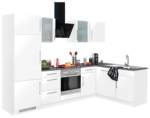 wiho Küchen Winkelküche Cali, ohne E-Geräte, Stellbreite 280 x 170 cm