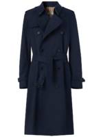 Burberry Langer Kensington Heritage Trenchcoat - Blau