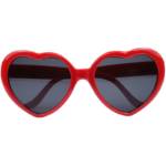 Damenmode Super große herzförmige Retro-Sonnenbrille Süße Brille $ Mode-Pfirsich-Herz-Sonnenbrille Sonnenbrille $ Damen lieben Sonne-Sonnenbrille