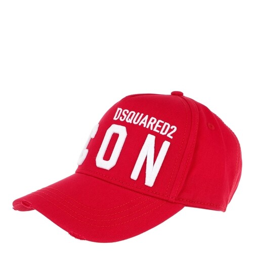 Dsquared2 Mützen - Icon Baseball Cap - in red - für Damen