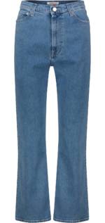 TOMMY-JEANS, Damen Jeans Harper High Rise Flare Ankle Cut in blau, Jeans für Damen
