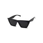 Übergroße quadratische polarisierte Sonnenbrille Damen Herren Big Fashion Sonnenbrille Fashion Cool Black Eye Protection