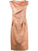 Vivienne Westwood Pre-Owned Drapiertes Jacquard-Kleid - Rosa