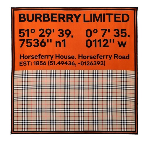 Burberry Tücher & Schals - Printed Scarf - in multi - für Damen