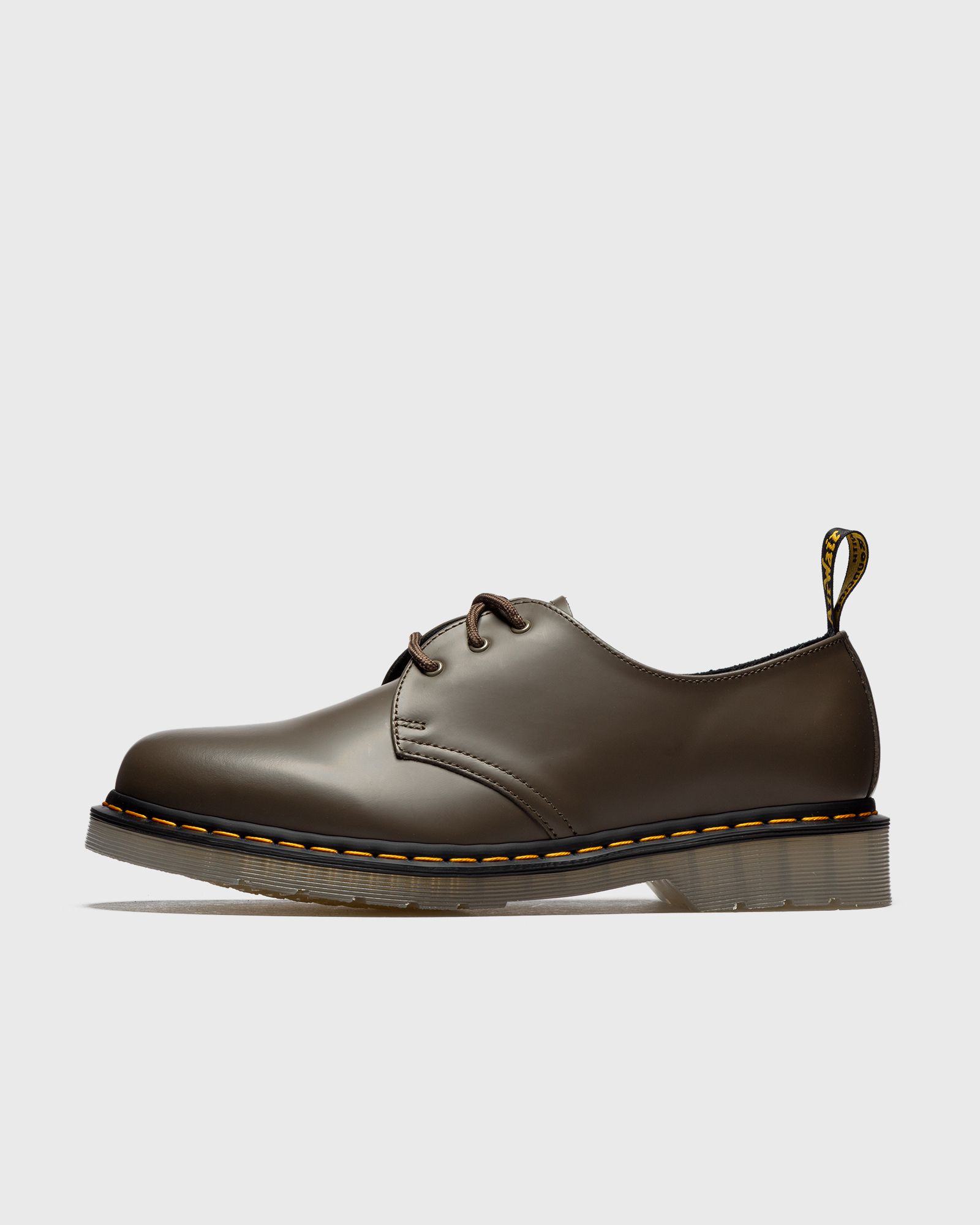Dr.Martens 1461 Iced Khaki Grey Smooth women Casual Shoes Green in Größe:37
