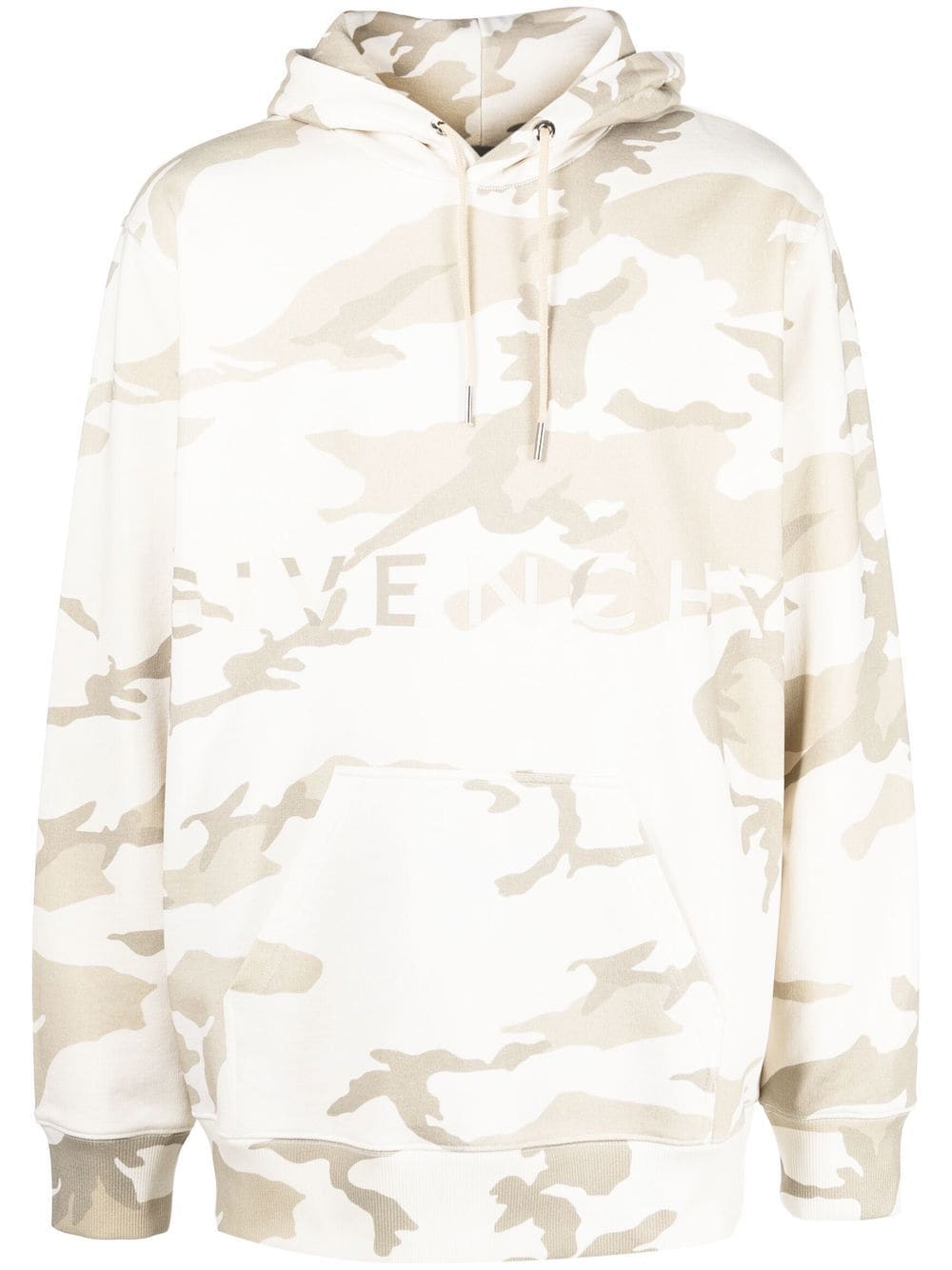 Givenchy Hoodie mit Camouflagemuster - Nude