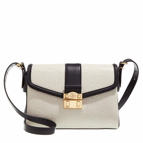 Gucci Crossbody Bags - Medium GG Shoulder Bag - in white - für Damen