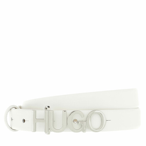Hugo Gürtel - Zula Belt 2 cm - in white - für Damen