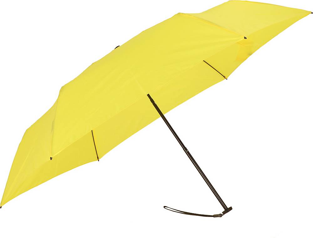 Knirps, Us.050 Ultra Light Regenschirm 21 Cm in gelb, Regenschirme für Damen