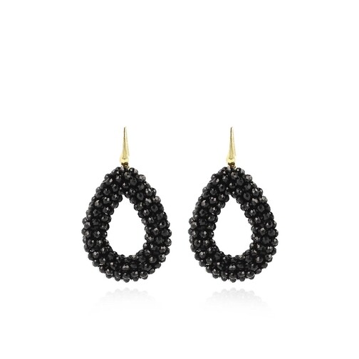 LOTT.gioielli Ohrringe - Earring Glassberry Drop L - in gold - für Damen