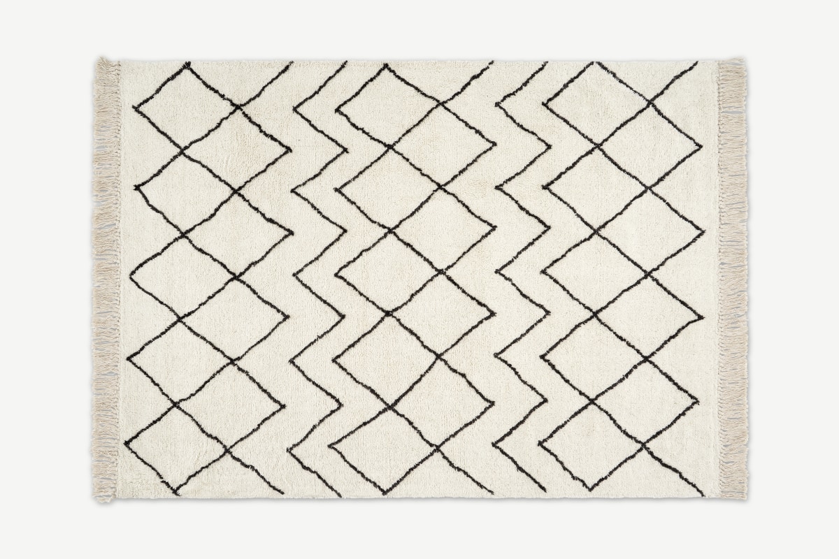 Masali Teppich (200 x 300 cm), Cremeweiss - MADE.com