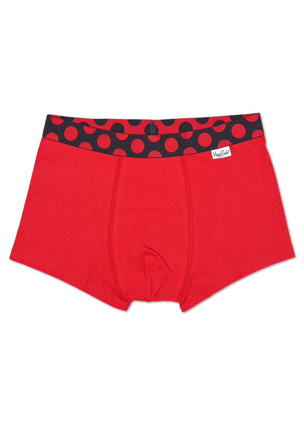 Rote Herren Unterwäsche: Pop Color Trunk | Happy Socks