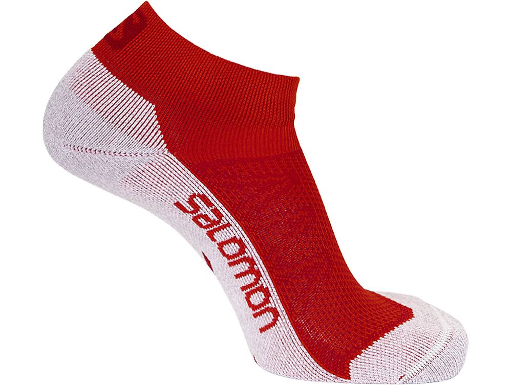 Salomon, Socken Running Speedcross Mit Leichter Kompression in rot, Strümpfe & Socken für Herren