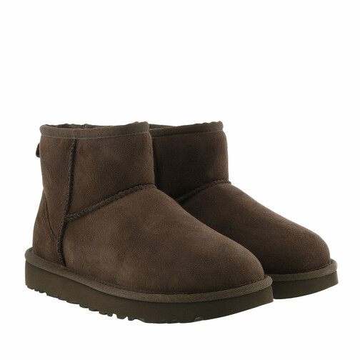 UGG Boots & Stiefeletten - W Classic Mini Ii - in dark brown - für Damen