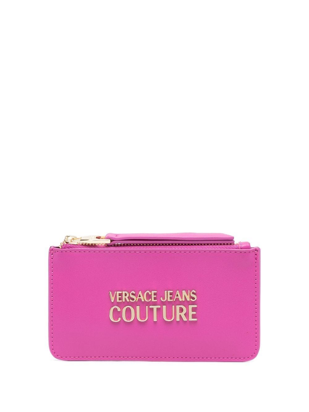 Versace Jeans Couture Portemonnaie mit Logo - Rosa