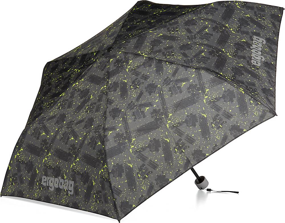 ergobag, Regenschirm 21 Cm in mittelgrün, Regenschirme für Damen