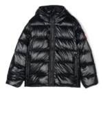 Canada Goose Kids Gefütterte Crofton Jacke - Schwarz