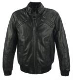 Lederjacken24 Lederjacke Herren Lederjacke Echtleder Lammnappa schwarz