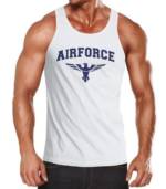 Neverless Tanktop "Herren Tank-Top Airforce US Army Adler Militär Muskelshirt Muscle Shirt Neverless®" mit Print