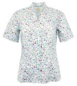 Pierre Marcel Die Bluse Trachtenbluse "Pierre Marcel Damen Trachtenbluse Viola mit Blumen"