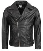 Rock Creek Lederjacke "Herren Lederjacke H-182"