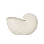 Shell Vase / Keramik-Muschel - Ferm Living - Weiß
