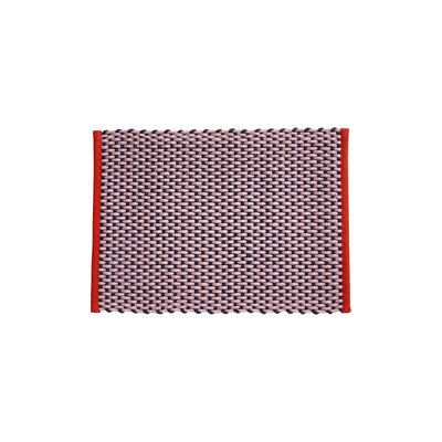 Teppich / Jute & Wolle - 50 x 70 cm - Hay - Rosa