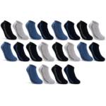 sockenkauf24 Sneakersocken "8 I 12 I 20 Paar SPORT Sneaker Socken Herren Baumwolle Atmungsaktiv" (20-Paar, 47-50) - 16777