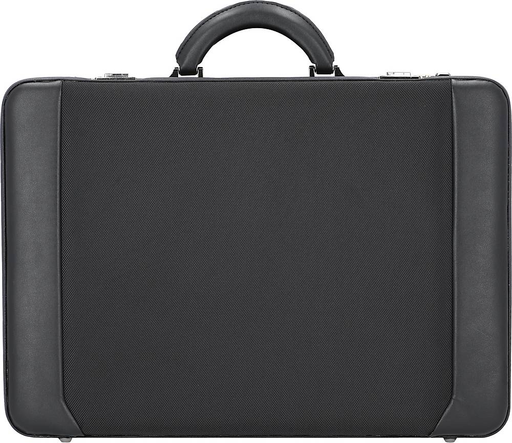Alassio, Modica Aktenkoffer 45 Cm Laptopfach in schwarz, Businesstaschen für Herren