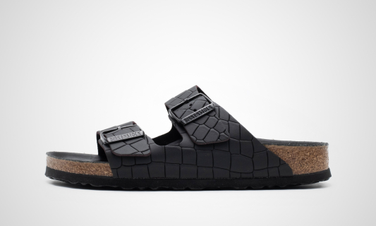 Arizona BS - Mono Croc "Black" Sneaker