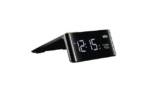 Braun Wanduhr "BNC016 LED schwarz Quarzwecker Helligkeit 4- stufig Touch-Snooze-Funktion"